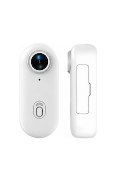 Mini Wifi Aksiyon Kamerası 1080p Hd Giyilebilir Manyetik Kamera Sesli Ve Görüntülü Kayıt Beyaz Mini Wifi Aksiyon Kamerası 1080p Hd Giyilebilir Manyetik Kamera Sesli Ve Görüntülü Kayıt Beyaz