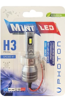Photon Mini H3 Compact Led 12-24v Tekli Blister
