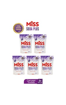 Miss Soda Plus Lavanta 500 Gr X 5 Miss Soda Plus Lavanta 500 Gr X 5