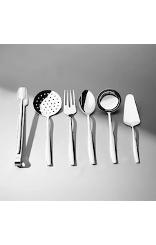 Nehir Sahra Sade 6 Parça Maşalı Servis Takımı Gri Nehir Sahra Sade 6 Parça Maşalı Servis Takımı Gri