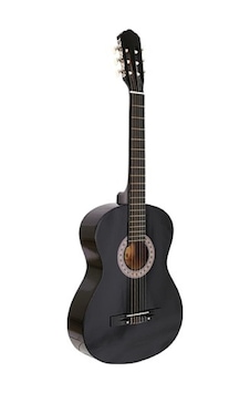 Siyah Klasik Gitar Tam Boy Kılıflı Pena Dahil Siyah Klasik Gitar Tam Boy Kılıflı Pena Dahil
