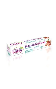 Miss Lady Buzdolabı Poşeti Kilitli Paket İçi 10lu Orta Boy