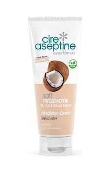 Cire Aseptine Soft Prebiyotik Hindistan Cevizi El Yüz Ve Vücut Tüp Kremi 75 Ml Cire Aseptine Soft Prebiyotik Hindistan Cevizi El Yüz Ve Vücut Tüp Kremi 75 Ml