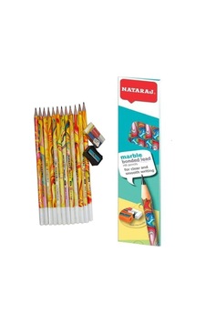 Nataraj Kurşun Kalem Hb 1 Düzine Kalemtraş Silgi Nataraj Kurşun Kalem Hb 1 Düzine Kalemtraş Silgi