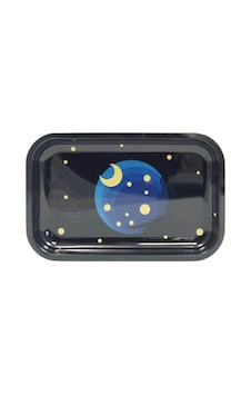Tepsi Büyük Metal Tepsi Starry Skynight Beyaz Tepsi Büyük Metal Tepsi Starry Skynight Beyaz