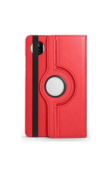 Aksesuarcim Pad X7 8.7 İle Uyumlu Kılıfı Suni Deri 2 Farklı Stand Olabilen Darbe Korumalı 360 Dönebilen Tablet Kılıfı Kırmızı Sku: Zeusb0gkhnt4st Arka Kapak