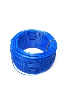 Robotistan 100 Metre Tek Damarlı Montaj Kablosu 24 Awg - Mavi Robotistan 100 Metre Tek Damarlı Montaj Kablosu 24 Awg - Mavi