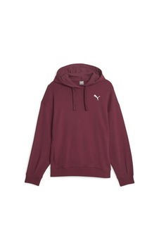Puma Her Hoodie Tr Bordo Kadın Sweatshirt