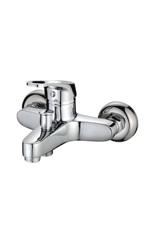 Inventa Aç Kapa Banyo Bataryası Çift Su Çıkışlı Krom Inventa Aç Kapa Banyo Bataryası Çift Su Çıkışlı Krom