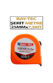 Bay-tec Şerit Metre 25 Mm X 7,5 M Mk 4136 50