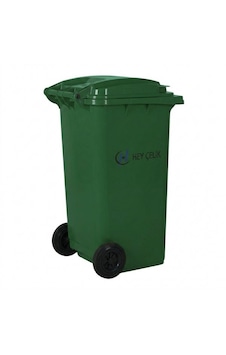 120 Litre Yeşil Plastik Çöp Konteyneri Tekerlekli Kapaklı Hey Çelik Pk-120 120 Litre Yeşil Plastik Çöp Konteyneri Tekerlekli Kapaklı Hey Çelik Pk-120