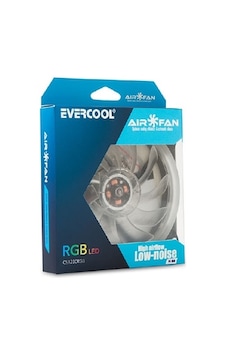 Evercool Cs1230rgb 120 120 25mm 7 Renkli Kasa Fanı Evercool Cs1230rgb 120 120 25mm 7 Renkli Kasa Fanı