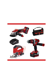 Einhell TE-TK 18'li Kit (AG+CD+JS) Akülü Combo Set – 4257236 Einhell TE-TK 18'li Kit (AG+CD+JS) Akülü Combo Set – 4257236