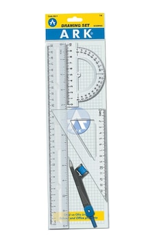 Ark Çizim Seti 30 Cm Cetvelli 4 Parça 025-9 Ark Çizim Seti 30 Cm Cetvelli 4 Parça 025-9