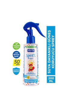 Babyton Suya Dayanıklı Güneş Koruyucu Sprey 50 Spf Babyton Suya Dayanıklı Güneş Koruyucu Sprey 50 Spf