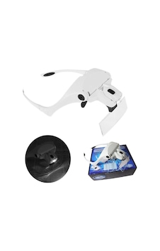 Kitap Okuma Ve Kalıcı Makyaj Gözlüğü Ledli Büyüteç Gözlük Loop Kitap Okuma Ve Kalıcı Makyaj Gözlüğü Ledli Büyüteç Gözlük Loop