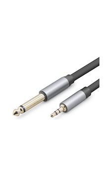3.5mm To 6.35mm Gitar Kablosu 5 M - Siyah Hdx1081 Diğer