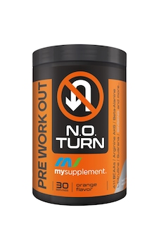 Mysupplement Preworkout N.O.Turn 450g Portakal