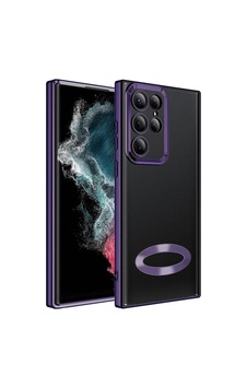 Galaxy S24 Ultra Kılıf Kamera Korumalı Logo Gösteren Zore Omega Kapak Derin Mor Galaxy S24 Ultra Kılıf Kamera Korumalı Logo Gösteren Zore Omega Kapak Derin Mor