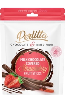 Perlitta Çilekli Sütlü Çikolatalı Stick 70 G Perlitta Çilekli Sütlü Çikolatalı Stick 70 G