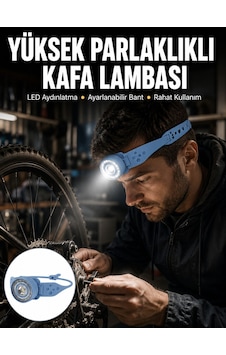 Hafif Ve Taşınabilir Kamp Kafa Lambası Ayarlanabilir Işık Yeni Nesil Çok Renkli Hafif Ve Taşınabilir Kamp Kafa Lambası Ayarlanabilir Işık Yeni Nesil Çok Renkli