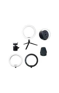 10inç 26cm Youtube Instagram Tiktok Selfie Stüdyo Video Fotoğraf Ring Light Tripod Led Halka Işık Beyaz 10inç 26cm Youtube Instagram Tiktok Selfie Stüdyo Video Fotoğraf Ring Light Tripod Led Halka Işık Beyaz