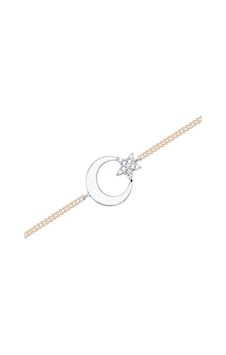 Tektaş - Altın 14 Ayar Ay Yıldız Bileklik N11.3049 Sarı Altın Tektaş - Altın 14 Ayar Ay Yıldız Bileklik N11.3049 Sarı Altın