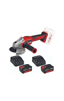 Einhell Axxio Q18/115 2x4.0AH Akülü Kömürsüz Avuç Taşlama Makinesi Einhell Axxio Q18/115 2x4.0AH Akülü Kömürsüz Avuç Taşlama Makinesi