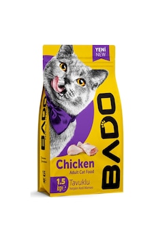 Bado Yetişkin Kedi Maması Tavuk Etli 1,5 Kg Bado Yetişkin Kedi Maması Tavuk Etli 1,5 Kg