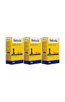 Bebivita 1 Bebek Sütü 400 G 3'lü Set Bebivita 1 Bebek Sütü 400 G 3'lü Set