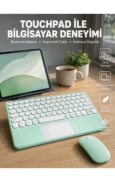 Profesyonel Q Klavye Klavye Touchpad 10.8 Inç Yeni Nesil - 5000 Profesyonel Q Klavye Klavye Touchpad 10.8 Inç Yeni Nesil - 5000
