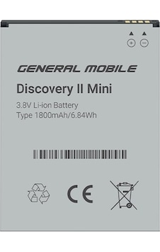 General Mobile Discovery 2 Mini Batarya 1800 Mah General M Tr Ga General Mobile Discovery 2 Mini Batarya 1800 Mah General M Tr Ga