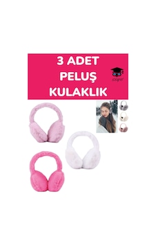 3 Adet Peluş Kulaklık Cr-3550 3 Adet Peluş Kulaklık Cr-3550