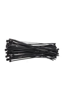 37 Cm Siyah Kablo Bağı Plastik Kelepçe Cırt Kelepçe 3,6x370mm 100 Adet