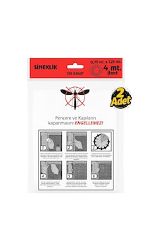 Proalet Tek Kanat Pratik Sineklik, 0.75 M X 1.25 M Tül, Kapı & Pencere Uyumlu, 4 M Yapıştırma Bantlı 2 Adet Sku: Zeus8690010033123 Proalet Tek Kanat Pratik Sineklik, 0.75 M X 1.25 M Tül, Kapı & Pencere Uyumlu, 4 M Yapıştırma Bantlı 2 Adet Sku: Zeus8690010033123