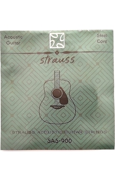 Strauss SAS-900 0.10 Akustik Gitar Takım Tel