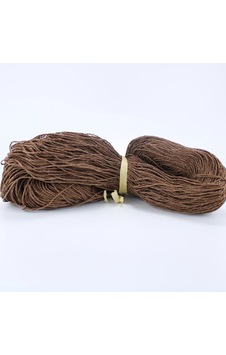 Kahverenk Renk Çile Kağıt İp Çanta Ipi Supla Ipi No:43 - 550-600 Gr Kahverenk Renk Çile Kağıt İp Çanta Ipi Supla Ipi No:43 - 550-600 Gr