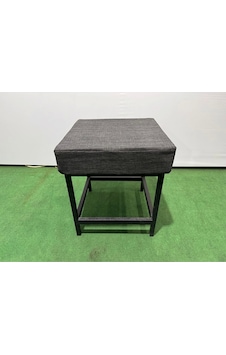 Metal Ayaklı Sırtsız Bank Puf Bench Balkon-bahçe-kafe-çay Seti Pufu Antrasit Metal Ayaklı Sırtsız Bank Puf Bench Balkon-bahçe-kafe-çay Seti Pufu Antrasit