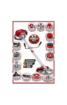 Dragro German DRG-13 + Yan Tipi Benzinli Ot Çalı Çim Biçme Tırpanı + Full Set Hediyeli + Çift Çapa K Dragro German DRG-13 + Yan Tipi Benzinli Ot Çalı Çim Biçme Tırpanı + Full Set Hediyeli + Çift Çapa K