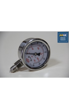 Simga Çap 63 0-160 Bar 1.6 Skl Gliserinli ALTtan Manometre Simga Çap 63 0-160 Bar 1.6 Skl Gliserinli ALTtan Manometre
