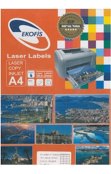 Ekofis Lazer Etiket 70x46 1800 Lü Diğer Ekofis Lazer Etiket 70x46 1800 Lü Diğer