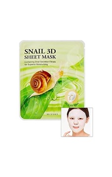 Salyangoz Özlü Onarıcı Yaprak Maske 23g 10ea 2set Snail Healing 3d Sheet Mask