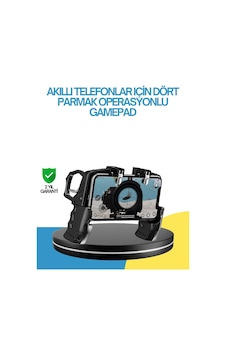 Yamanhobi Dört Parmak Destekli Mobil Gamepad Tetikli Oyun Kontrolcüsü Diğer Yamanhobi Dört Parmak Destekli Mobil Gamepad Tetikli Oyun Kontrolcüsü Diğer