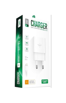 Powerway X907 5 V 2.1A Lightning Şarj Aleti Powerway X907 5 V 2.1A Lightning Şarj Aleti