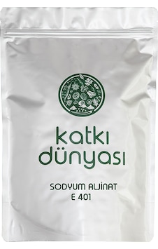 Katkı Dünyası Sodyum Aljinat E401 1 KG Katkı Dünyası Sodyum Aljinat E401 1 KG