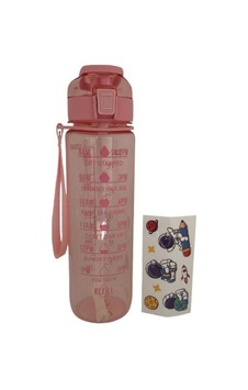 Motivasyon Su Matarası 1 Litre Sarı Motivasyon Su Matarası 1 Litre Sarı