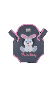 Şmtstyle Tavşan Kabartmalı Kanguru Pembe Kız Bebek Taşıma Şmtstyle Tavşan Kabartmalı Kanguru Pembe Kız Bebek Taşıma