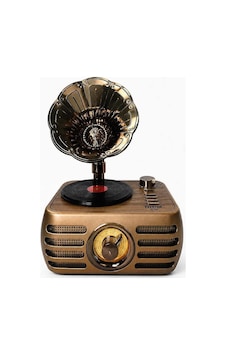 Nostaljik Şarjlı Bluetooth Fm Radyo & Işıklı Gramofon Hoparlör Rt-704 Evimdeyokyok Nostaljik Şarjlı Bluetooth Fm Radyo & Işıklı Gramofon Hoparlör Rt-704 Evimdeyokyok