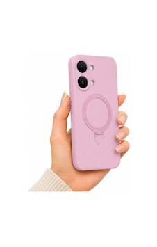 Xiaomi Poco X8 Pro Max Uyumlu Kılıf M-safe Özellikli Yüzük Standlı Telefon Kılıfı Kapak Pembe Xiaomi Poco X8 Pro Max Uyumlu Kılıf M-safe Özellikli Yüzük Standlı Telefon Kılıfı Kapak Pembe