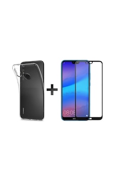 Huawei P20 Lite Ekran Koruyucu 9D + Seffaf Kilif 549768601 Huawei P20 Lite Ekran Koruyucu 9D + Seffaf Kilif 549768601
